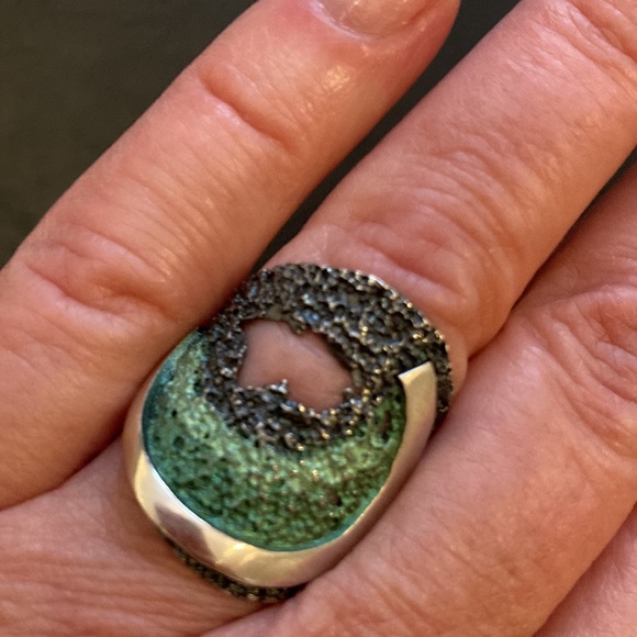 Ortega Compostela new sterling silver ring with unique technology from Spain - Picture 2 of 5